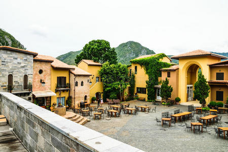 意大利语 威尼斯 美丽的 旅行 意大利 街道 风景 场景