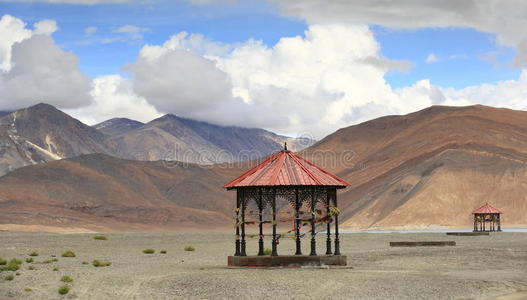 自然 喜马拉雅山脉 高的 西藏 克什米尔 旅行 拉达克 地标