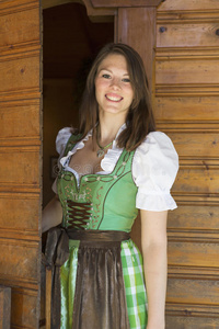 阿尔姆 阿尔卑斯山 欧洲 微笑 德语 节日 美丽的 白种人