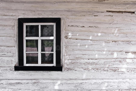黏土 纹理 木材 古老的 窗口 建筑 松木 自然 村庄 树干