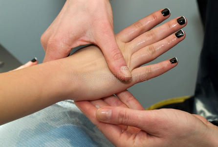 指甲 女孩 法国人 准备 治疗 修指甲 奢侈 手册 化妆品