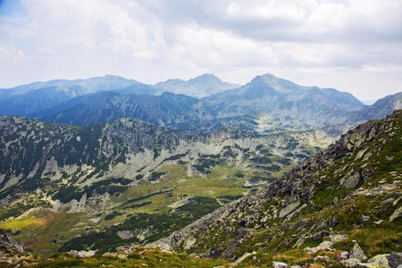 喀尔巴阡山脉令人叹为观止的雷特扎特山脉