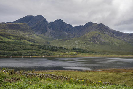 乡村 英国 小山 高地 自然 风景 欧洲 天空 苏格兰 海岸