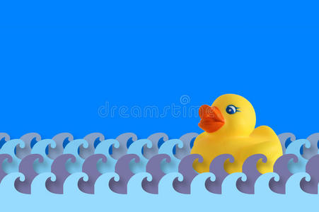 用橡胶鸭子洗澡的时间。