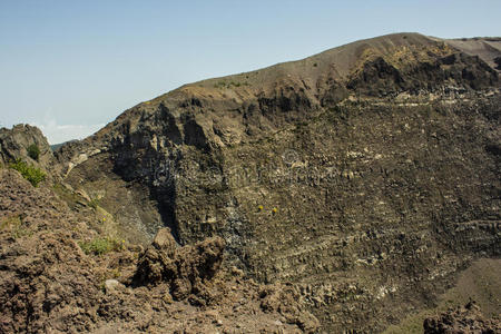 陨石坑 地形 石头 岩石 欧洲 形成 窗台 维苏威火山 土壤