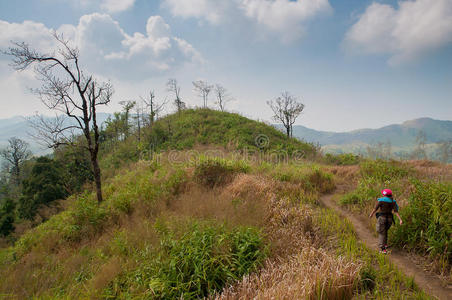 极点 基础 土地 背包 攀登 悬崖 风险 人类 天空 粘贴