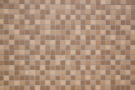 棕色陶器地砖背景