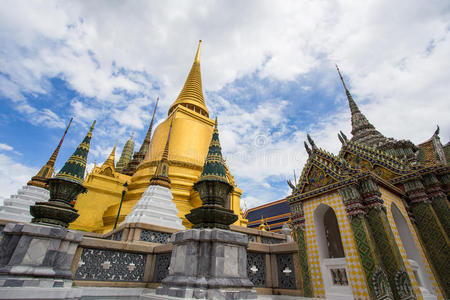 泰国曼谷，翡翠佛寺。