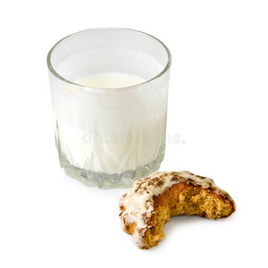 美食家 杯子 饼干 牛奶 早晨 植物 形象 早餐 乳制品