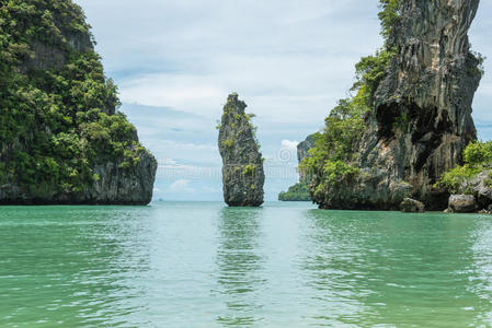 海岸 海滩 诺伊 泰国 旅行 亚洲 石灰石 假日 旅游业