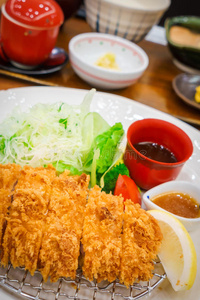 午餐 开胃菜 茄子 日本 保护 脆的 美味的 涂层 甘蓝