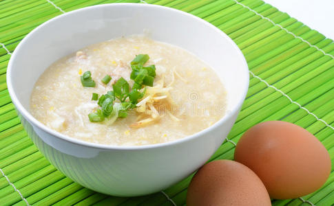 大米 简单的 烹饪 食物 稀粥 鸡蛋 果汁 向右 午餐 亚洲