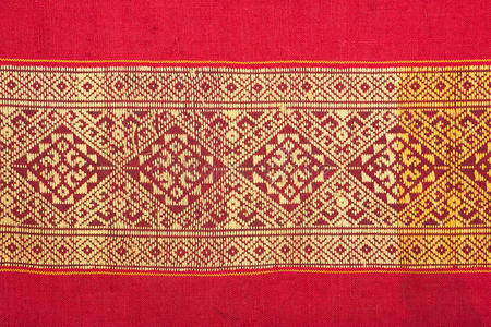 五颜六色的泰国丝绸手工艺品秘鲁风格的地毯表面关闭更多的这个主题和更多的纺织品秘鲁条纹美丽