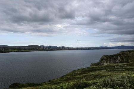 地平线 美丽的 乡村 生态系统 娜蒂 风景 爱尔兰 领域