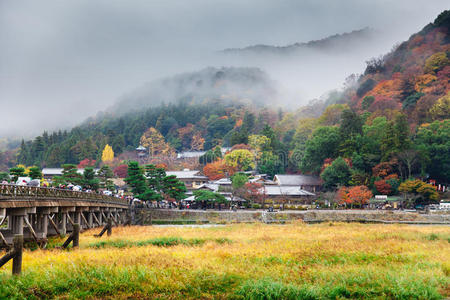 秋山,京都,日本照片