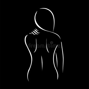 曲线抽象画图片