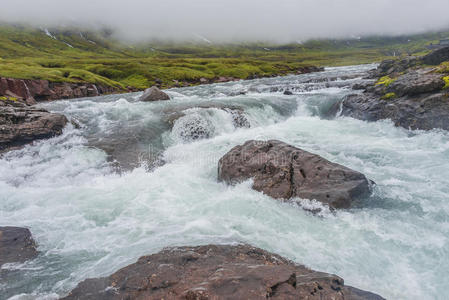 级联 权力 峡谷 冰岛 假期 被遗弃的 地平线 风景 环境