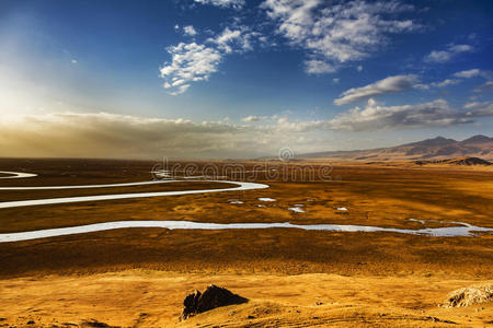 新疆巴音布卢克草原