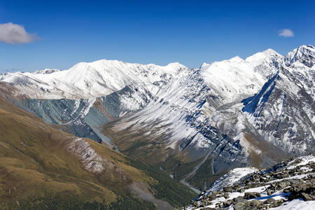 山体 全景 自然 生态学 地标 阿尔泰 目的地 清晰 冰川