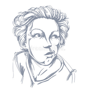 手绘做鬼脸可爱小男生图片