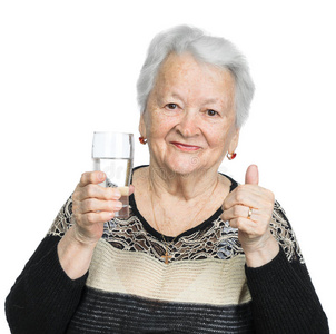 脱水 奶奶 老化 白种人 女士 母亲 漂亮的 老年人 饮料