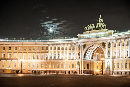 俄罗斯圣彼得堡宫殿广场