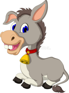 驴头细节有趣的驴卡通坐两个有趣的驴卡通有趣的驴吉祥物有趣的驴吃草