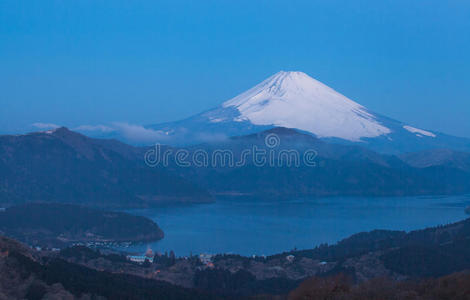 富士山和阿什湖