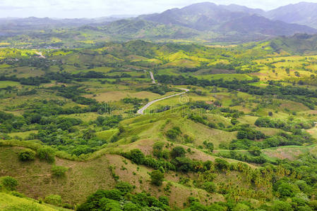 山间山谷