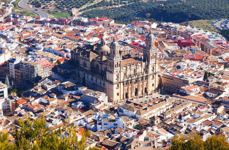 复古的 基督教 西班牙 大教堂 历史的 钟楼 外部 历史