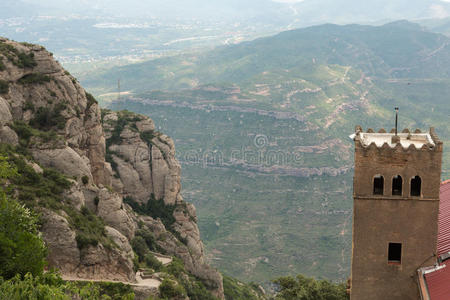 旅游 风景 西班牙语 远景 假期 建筑 蒙特塞拉特 旅行