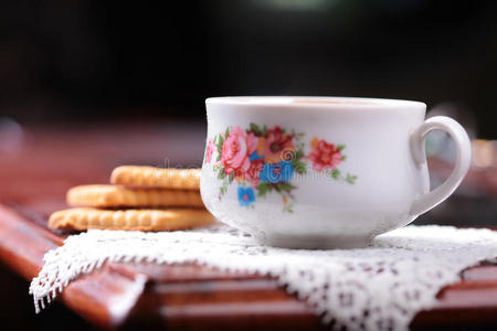 复古的 生活 糕点 饼干 美味的 木材 炸薯条 饮料 蛋糕