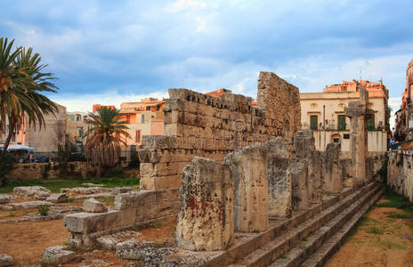 拉库萨锡拉库萨阿波罗神庙照片