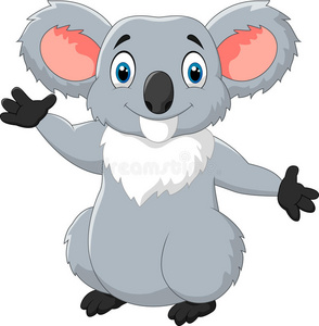 哺乳动物 幼兽 性格 动物 漫画 可爱的 快乐 童年 澳大利亚