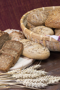 谷类食品 健康 颜色 面包 面包店 营养 特写镜头 美味的