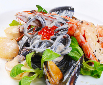 贻贝 意大利语 美味的 蛤蜊 午餐 草本植物 地中海 特写镜头
