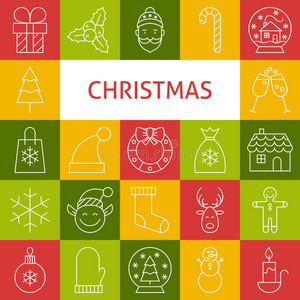 季节 精灵 概述 艺术 圣诞老人 手套 姜饼 插图 圣诞节
