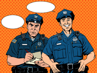 坏警察图片