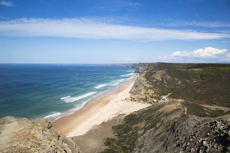 葡萄牙的Castlejo海滩风景优美