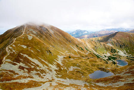 在Tatras攀登OstryRohac峰