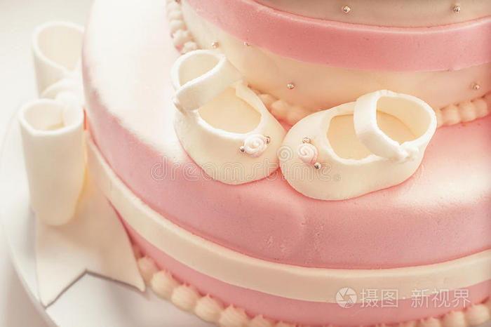 婴儿女王的生日蛋糕