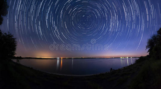 天文学 圆圈 失效 长的 宇宙 风景 摄影 运动 傍晚 银河系