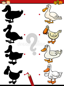 游戏 连接 性格 考试 鸭子 绘画 有趣的 应用 参加 卡通