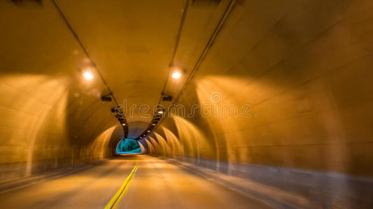 车道 隧道 长的 行动 驱动 模糊 运动 赛跑 停车道