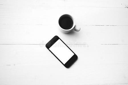 黑白美女手机图片