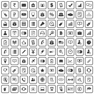 100个商业图标集