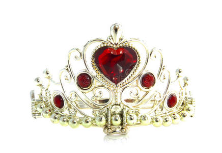 银头饰银冠照片