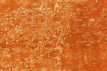橙色砖墙纹理背景