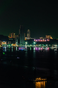 黑暗 天空 傍晚 城市景观 午夜 泰国 黄昏 市中心 建筑学