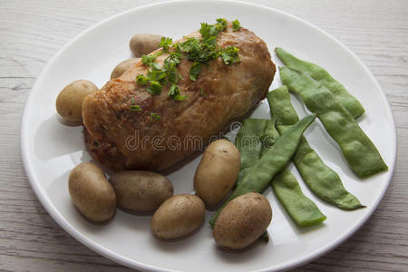 复制 热的 照片 厨房 母鸡 蛋白质 食物 自制 配方